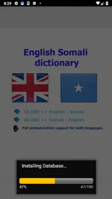 Somali qaamuus android App screenshot 10